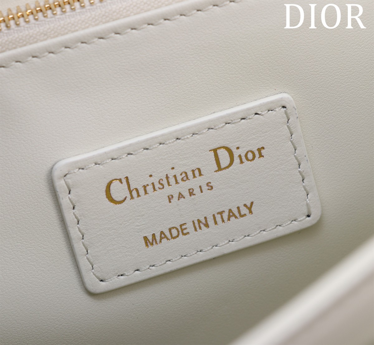 My Dior Top Handle Bag Latte Cannage Lambskin